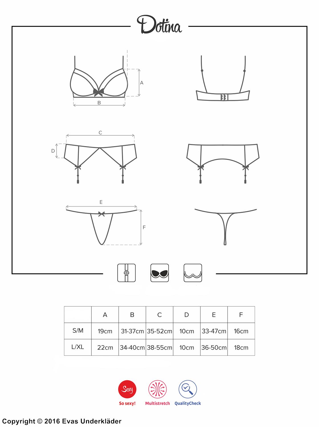 3-pc lingerie set